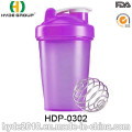 Recentemente 400ml plástico proteína Shaker garrafa (HDP-0302)